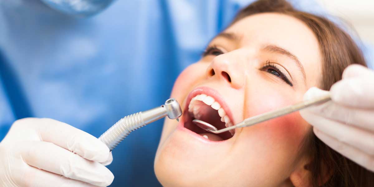 Patient in Dental with Dentist